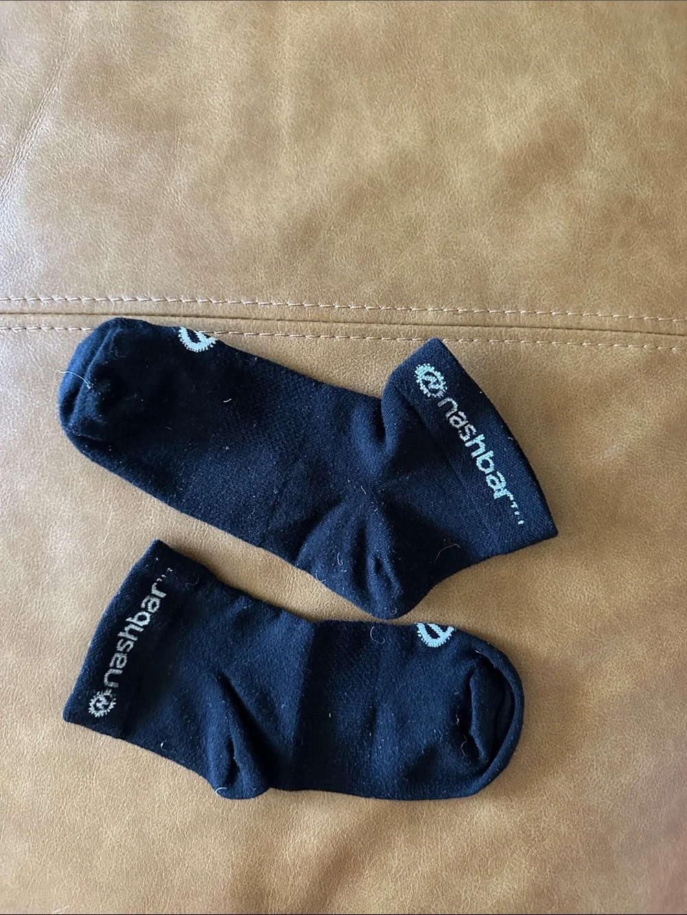 Black cycling socks